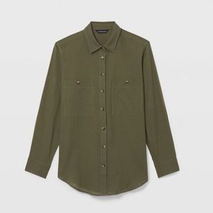 Club Monaco Marnee Shirt Olive